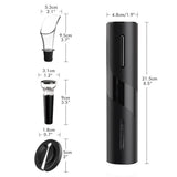 4 in 1 Wine Opener Set Electric Wine Opener Gift Set USB Charging Professional Bottle Opener for Home Restaurant Party