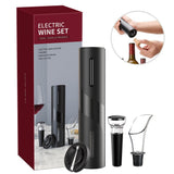 4 in 1 Wine Opener Set Electric Wine Opener Gift Set USB Charging Professional Bottle Opener for Home Restaurant Party - Extra Image