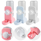 500ml Rabbit Water Feeder Pet Cage Suspended Water Dispenser Hanging Automatic Small Animal Water Bottle Bowl