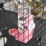 500ml Rabbit Water Feeder Pet Cage Suspended Water Dispenser Hanging Automatic Small Animal Water Bottle Bowl