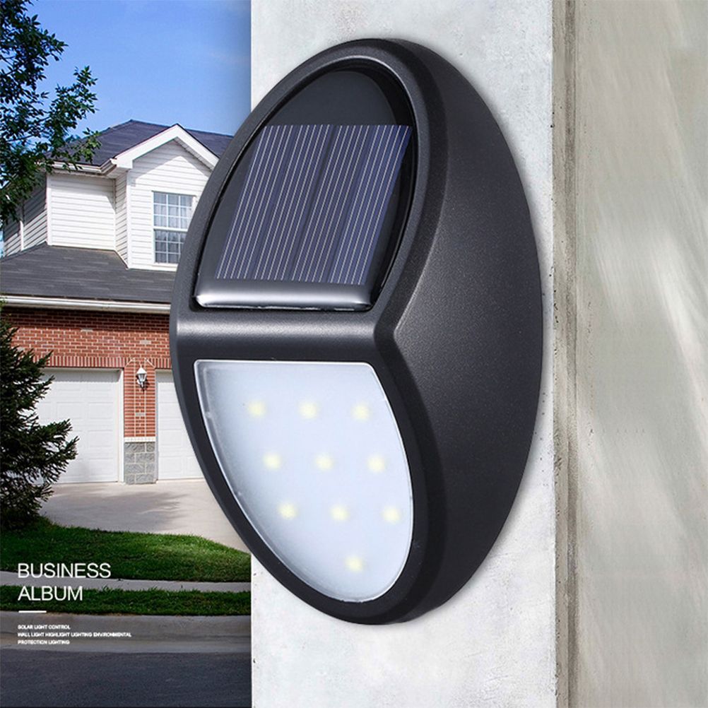 10LED Solar Light Wall Lamp IP65 Waterproof Outdoor Solar Garden Light for Yard Courtyard Led Solar Lamp