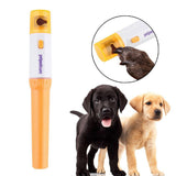 Electric Pet Nail Clippers Painless Nail Cutter with Switch Nail Trimmer for Cat Dog - 45-Degree Angle