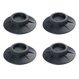 4PCS Washer Dryer Stabilizer Pads Antivibration and Anti Walk Pads Washing Machine Mats - Front View