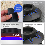 4PCS Washer Dryer Stabilizer Pads Antivibration and Anti Walk Pads Washing Machine Mats - 45-Degree Angle