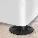 4PCS Washer Dryer Stabilizer Pads Antivibration and Anti Walk Pads Washing Machine Mats - Close-Up Angle