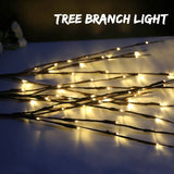20 LED Indoor Tree Branch Light Party Wedding Home Garden Decor Fairy String Lamp