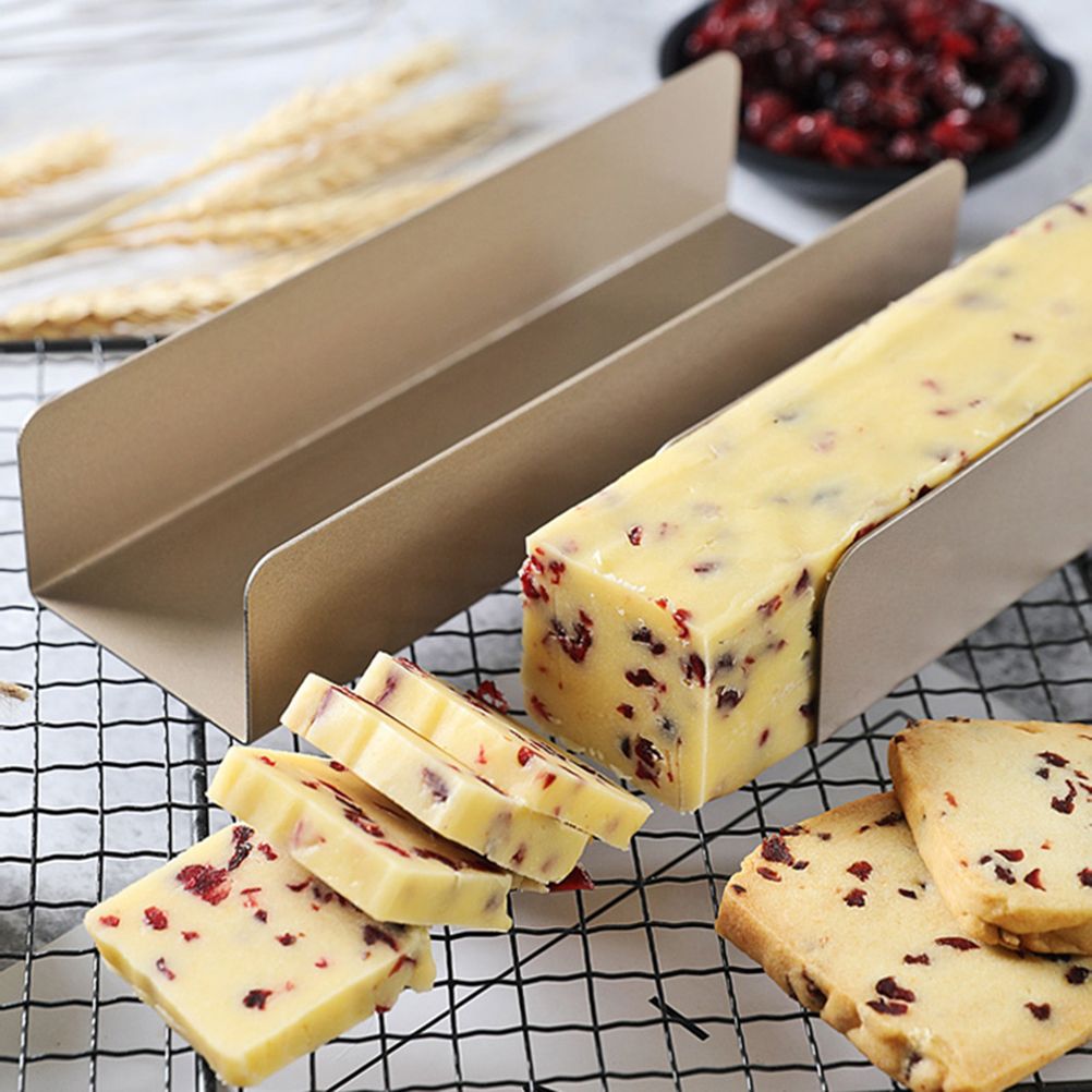 Nonstick Cake Mold Biscuit Cake Bread Mold Carbon Steel U Shaped Cranberry Stencil Tools