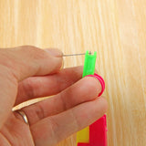 6pcs Automatic Threaders Plastic Needle Threading Device Sewing Needle Threaders