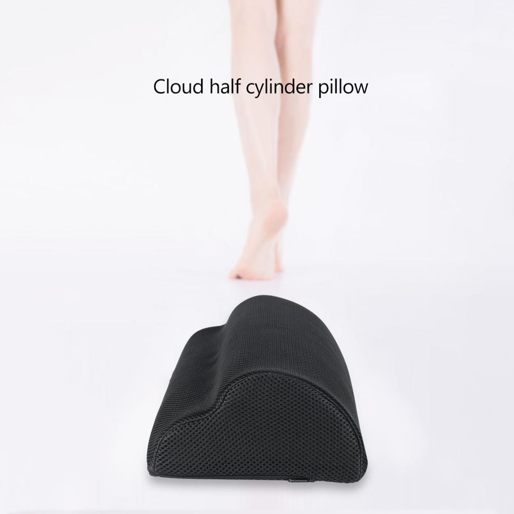 Foot Rest Under Desk Cushion Ergonomic Half Cylinder Pad for Extra Leg Support Soft Foot Stool Pillow for Office and Home Accessories