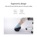 Foot Rest Under Desk Cushion Ergonomic Half Cylinder Pad for Extra Leg Support Soft Foot Stool Pillow for Office and Home Accessories - Top-Down View