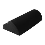 Foot Rest Under Desk Cushion Ergonomic Half Cylinder Pad for Extra Leg Support Soft Foot Stool Pillow for Office and Home Accessories - Rear View