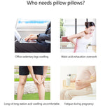 Foot Rest Under Desk Cushion Ergonomic Half Cylinder Pad for Extra Leg Support Soft Foot Stool Pillow for Office and Home Accessories