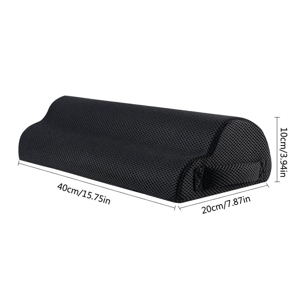 Foot Rest Under Desk Cushion Ergonomic Half Cylinder Pad for Extra Leg Support Soft Foot Stool Pillow for Office and Home Accessories