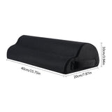 Foot Rest Under Desk Cushion Ergonomic Half Cylinder Pad for Extra Leg Support Soft Foot Stool Pillow for Office and Home Accessories - Extra Image