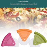 Plastic Pizza Wheels Cutter Pizza Slicing Tool Cake Bread Cutting Tools Baking Tools Bakeware