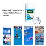 Pool Cleaning Tablet Multi Functional Effervescent Tablets Clear Balance Pool Maintenance Chlorinating Tablets