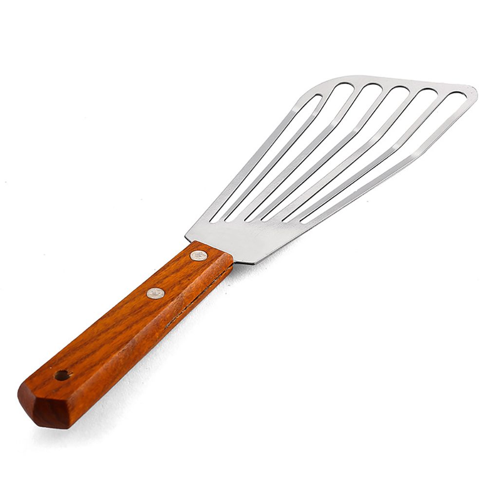 Nonslip Stainless Steel Frying Spatula Steak Shovel Kitchen Cookware