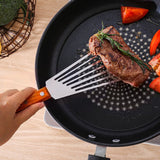Nonslip Stainless Steel Frying Spatula Steak Shovel Kitchen Cookware