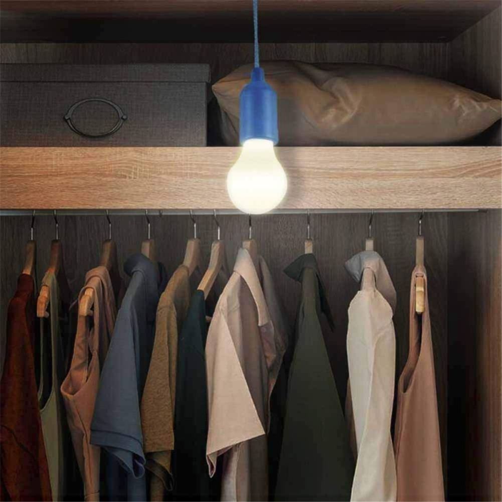Portable 6 Pcs LED Lamp for Hiking Fishing Desk Camping Tent Garden Lamp Battery Operated Lamp