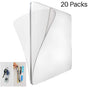 20 pcs Wall Clear Sticky Gel Pads Key Holder Double Side Cell Phone Pads Car Dashboard Wall Mounted Double Sided Stickers