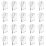 20 pcs Wall Clear Sticky Gel Pads Key Holder Double Side Cell Phone Pads Car Dashboard Wall Mounted Double Sided Stickers