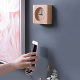 20 pcs Wall Clear Sticky Gel Pads Key Holder Double Side Cell Phone Pads Car Dashboard Wall Mounted Double Sided Stickers - Side View