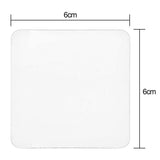 20 pcs Wall Clear Sticky Gel Pads Key Holder Double Side Cell Phone Pads Car Dashboard Wall Mounted Double Sided Stickers - Close-Up Angle