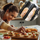 3 Loaf Baguette Pan French Bread Baking Pan Nonstick Bake Mold Toast Cooking Bakers Molding - Front View