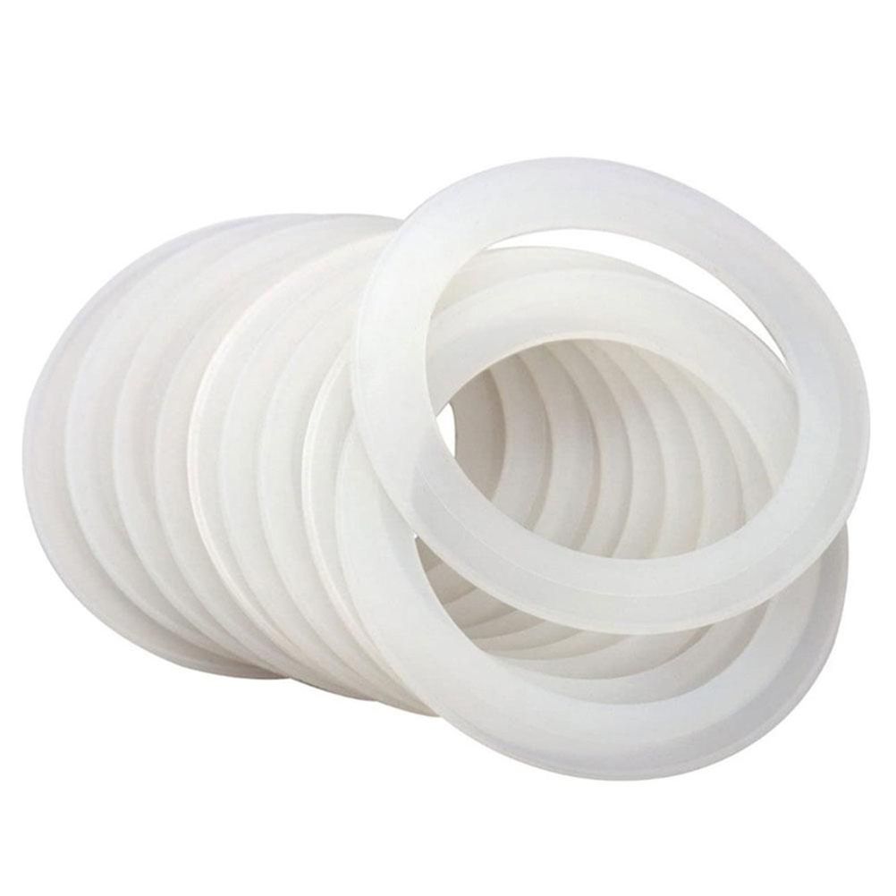 10Pcs Silicone Jar Gaskets Replacement Airtight Silicone Gasket Sealing Rings for Regular Mouth Canning Jar