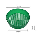 Garden Soil Sieve Handheld Soil Stone Mesh Plastic Garden Sieve Gardening Tool