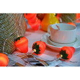 3 Meters 20LED Strawberry String Lights Battery Powered Indoor Outdoor Lighting Lamp for Wedding Home Birthday Garden Yard Patio Party Decorations