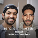 2PCS Jaw Exerciser Workout Double Chin Reducer for Men and Women Jawline Strengthener Device - Close-Up Angle