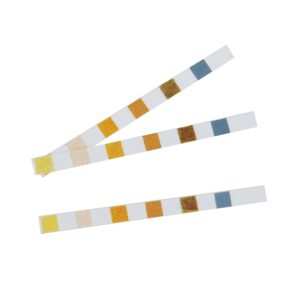 6 in 1 Water Test Strips Water Quality Testing Stripes in Pool Spas for Total Chlorine Free Chlorine Bromine Total Alkalinity Cyanuric Acid and Total Hardness
