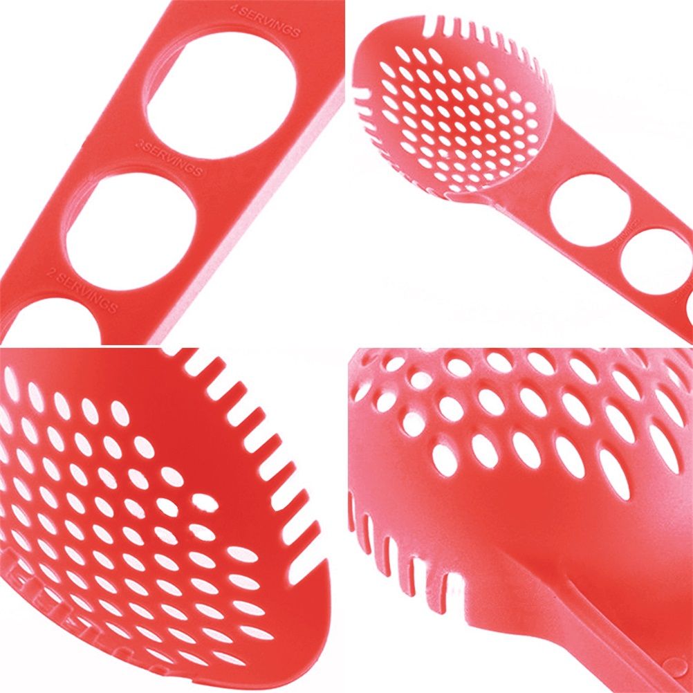 3 In 1 Multifunctional Spaghetti Spoon Claw Spoon Colander Spaghetti Measuring Tool for Kitchen Cooking Hot Pot