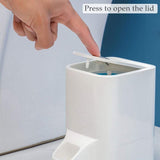 Toilet Brush Disposable Toilet Cleaning System with 10 Disinfecting Toilet Brush Refill Heads Powerful Cleaning System Toilet Brush Kit
