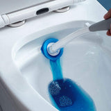 Toilet Brush Disposable Toilet Cleaning System with 10 Disinfecting Toilet Brush Refill Heads Powerful Cleaning System Toilet Brush Kit