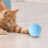 3PCS Cat Ball Toy Interactive Cat Toy Cat Catnip Toys for Cat Exercise Stimulates Cat Instinct to Hunt - Low Angle