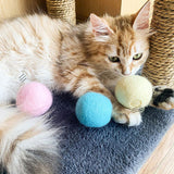 3PCS Cat Ball Toy Interactive Cat Toy Cat Catnip Toys for Cat Exercise Stimulates Cat Instinct to Hunt - Extra Image