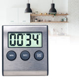 Digital Mini Kitchen Timer Alarm Clock Digital Cooking Timer Portable Magnetic Countdown Timer for Barbecue Spa Cooking