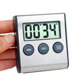 Digital Mini Kitchen Timer Alarm Clock Digital Cooking Timer Portable Magnetic Countdown Timer for Barbecue Spa Cooking