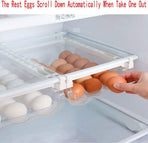 Egg Storage Rack Drawer Egg Storage Safety Durable Kitchen Egg Storage Container Fridge Egg Drawer Organizer