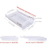 Egg Storage Rack Drawer Egg Storage Safety Durable Kitchen Egg Storage Container Fridge Egg Drawer Organizer - Extra Image