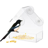 Clear Glass Window Bird Feeding Window Bird Feeders Clear Acrylic Glass Window Bird Feeder