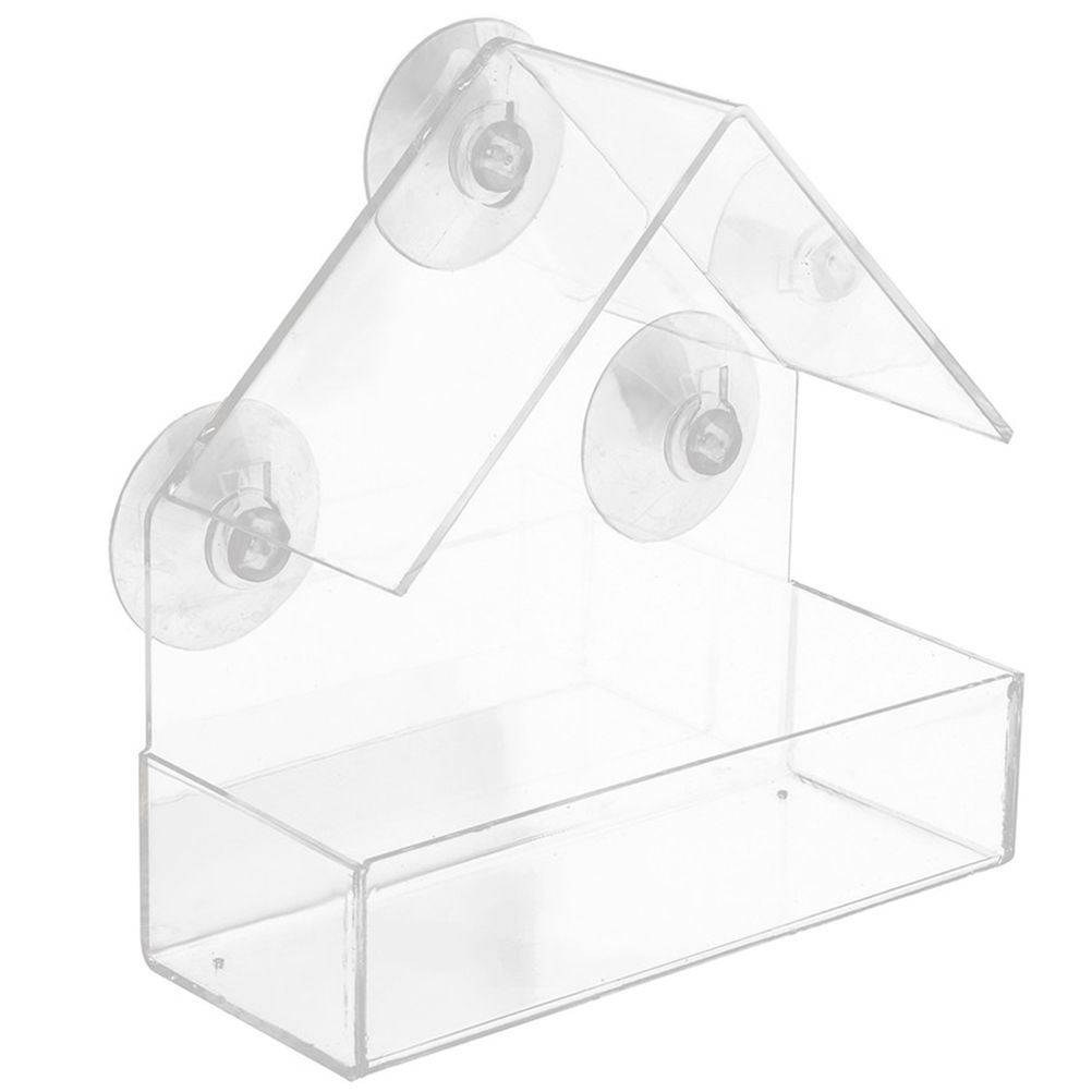 Clear Glass Window Bird Feeding Window Bird Feeders Clear Acrylic Glass Window Bird Feeder