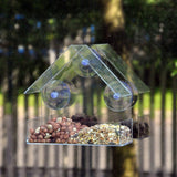 Clear Glass Window Bird Feeding Window Bird Feeders Clear Acrylic Glass Window Bird Feeder
