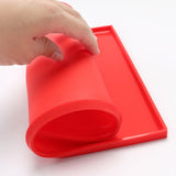 Swiss Roll Cake Mat Flexible Baking Tray Sheet Jelly Roll Pan Silicone Mold - Low Angle