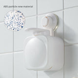 Vacuum Suction Soap Dispenser Wall Mounted Liquid Lotion Holder Punch Free Soap Dispenser - Side View