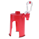 Hand Pressure Carbonated Beverage Machine Fizzy Soft Soda Dispenser for All Bottle Drinks - Rear View