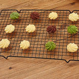 Cooking Cooling Rack Metal Cooling Rack Cake Bread Non Stick Cooling Rack for Home Kitchen Tools - Side View