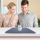 Silicone Dish Drying Mat Kitchen Drainer Dish Draining Mat Sink Mat Large Dish Drying Mat - Close-Up Angle